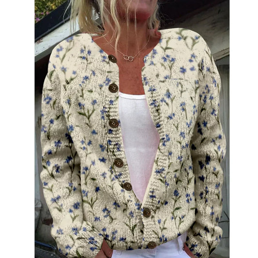 Marie | Cardigan chic con estampado
