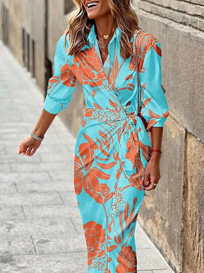 Aurora – Vestido Fluido de Radiante Vitalidad