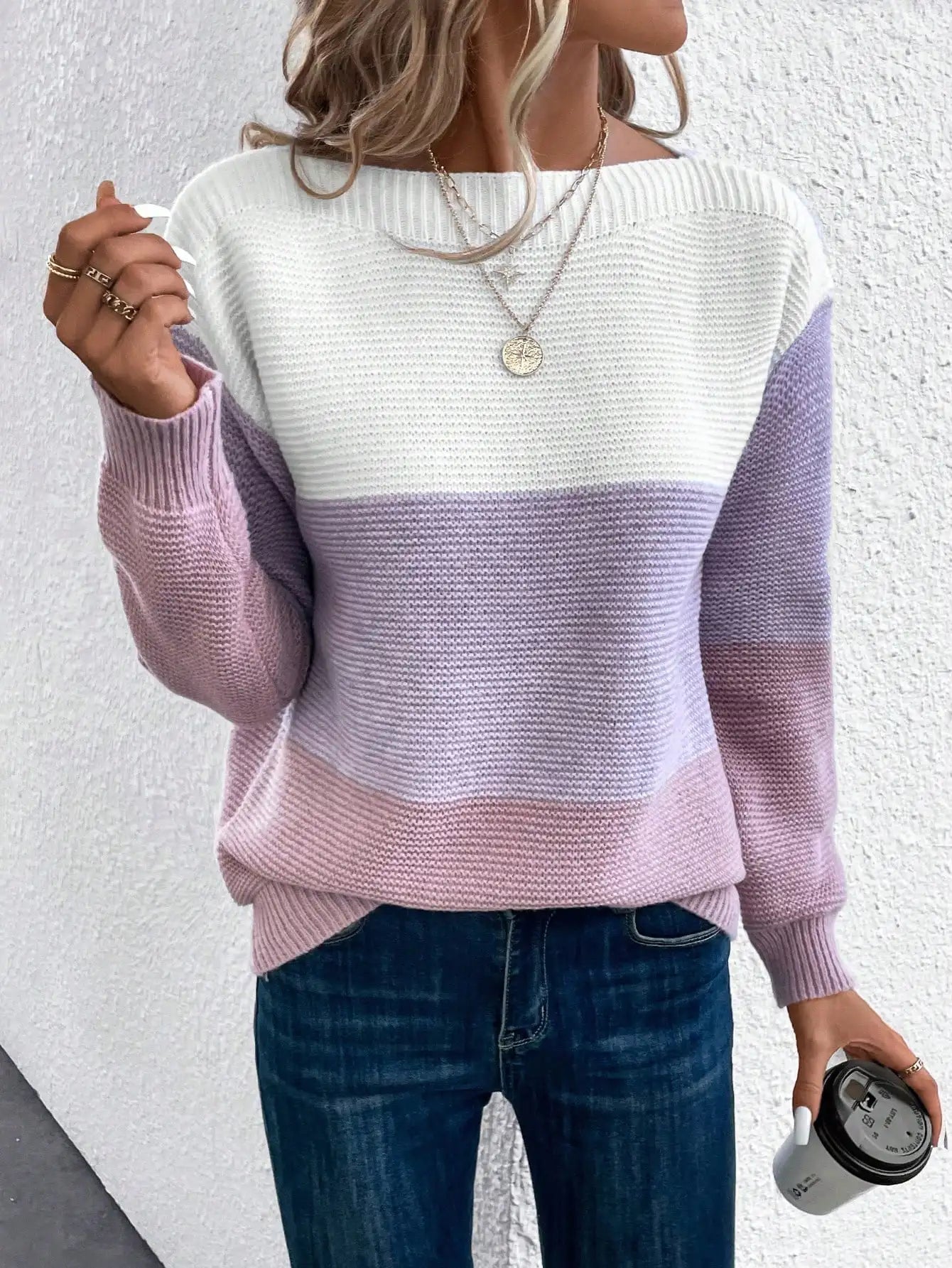 Daphne - Suéter de Punto Ombre