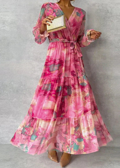 Grace™ - Vestido Floral Elegante Hecho a Mano