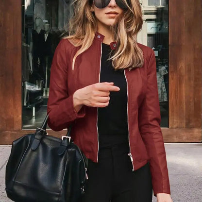 HARRIET | Chaqueta de Cuero Elegante para Mujeres