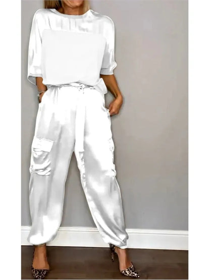 GRACE - CONJUNTO DE LOUNGE SATINADO