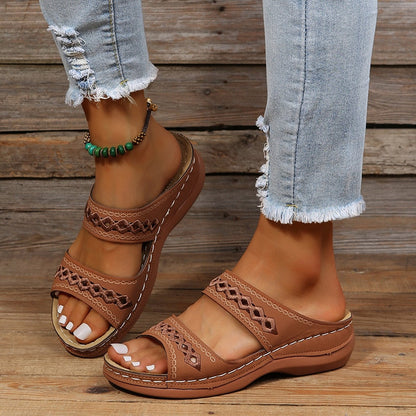 Alyssons - Sandalias ortopédicas cómodas para mujeres