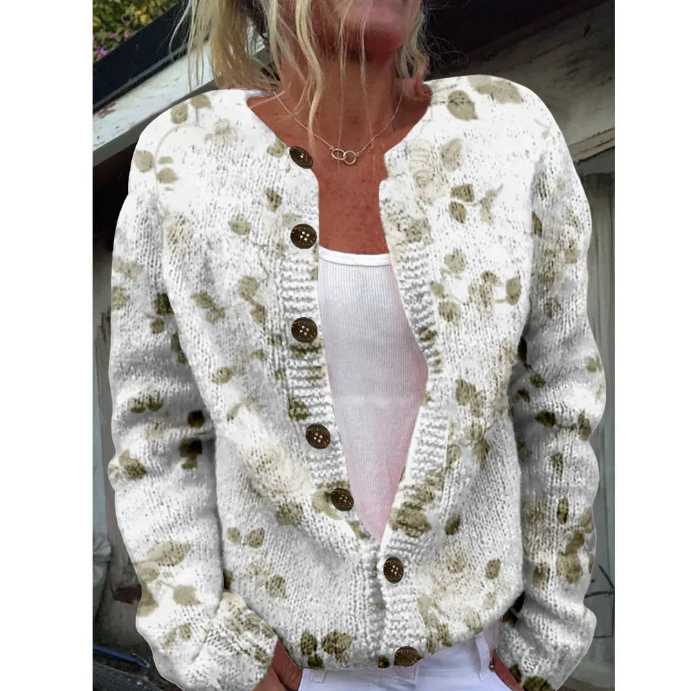 Jonna | Cárdigan chic con estampado