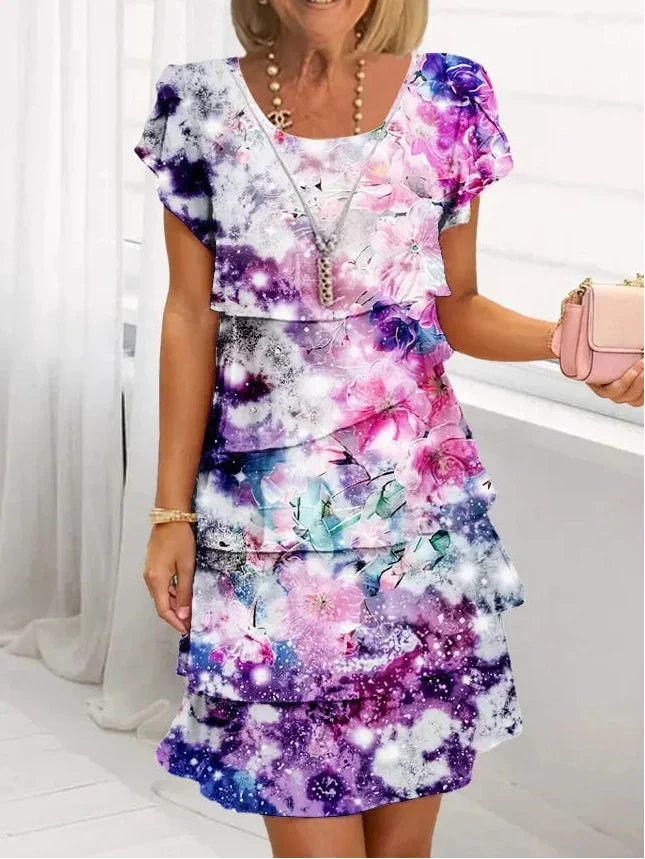 Vanessa | Vestido Elegante con Volantes