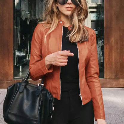 HARRIET | Chaqueta de Cuero Elegante para Mujeres