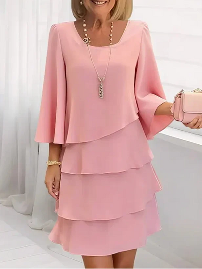 Catherine | Vestido Elegante y Cómodo con Volantes