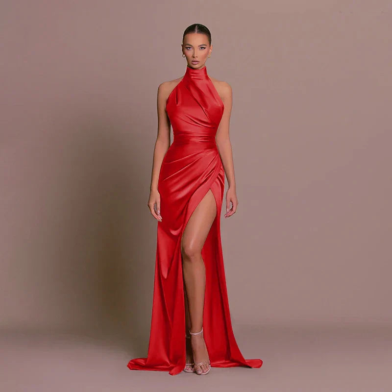 Cleo - Vestido Maxi Con Corte Elegante
