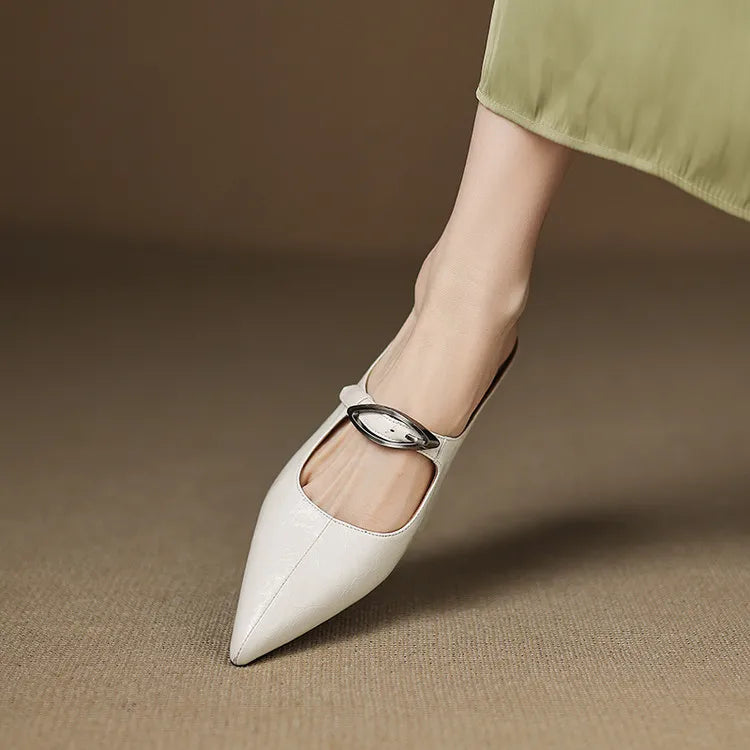 Wilda – Mules de Piel Natural