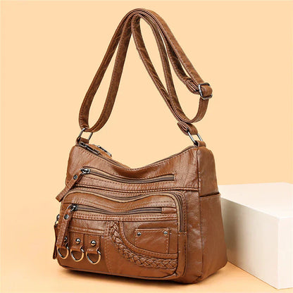 Lilith - Bolso Cruzado Multi-Capa Atemporal