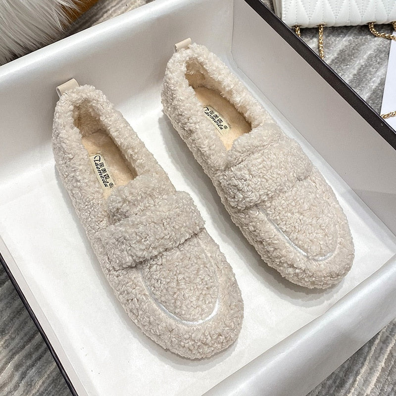 Azida – Zapatillas de Casa de Piel Sintética Cómodas