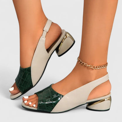 Mariah | Sandalias Elegantes de Cuero