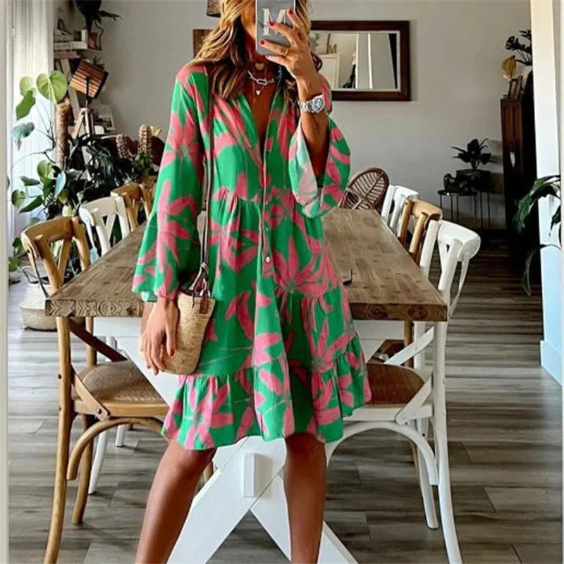 Vestido Midi Boho Bloom Everlen™