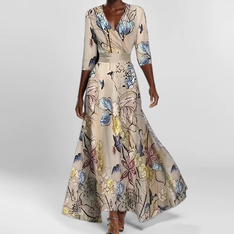 Lina™ - Robe Floral Elegante - Siéntete Confiada