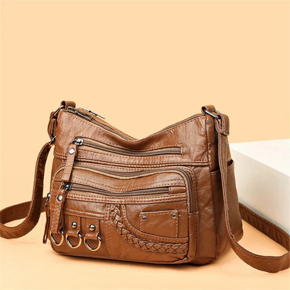 Lilith - Bolso Cruzado Multi-Capa Atemporal