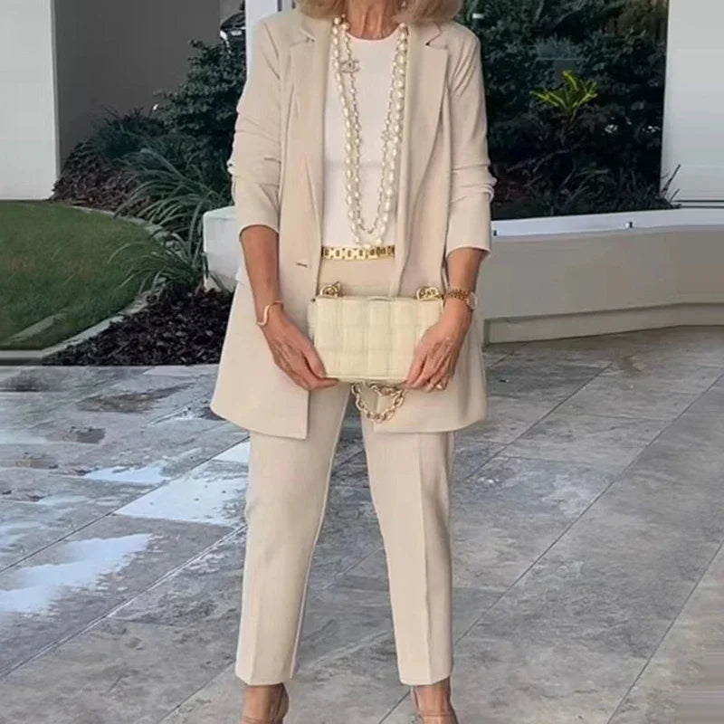 HARLOW – CONJUNTO DE TRAJE A MEDIDA PRIMAVERA VERANO