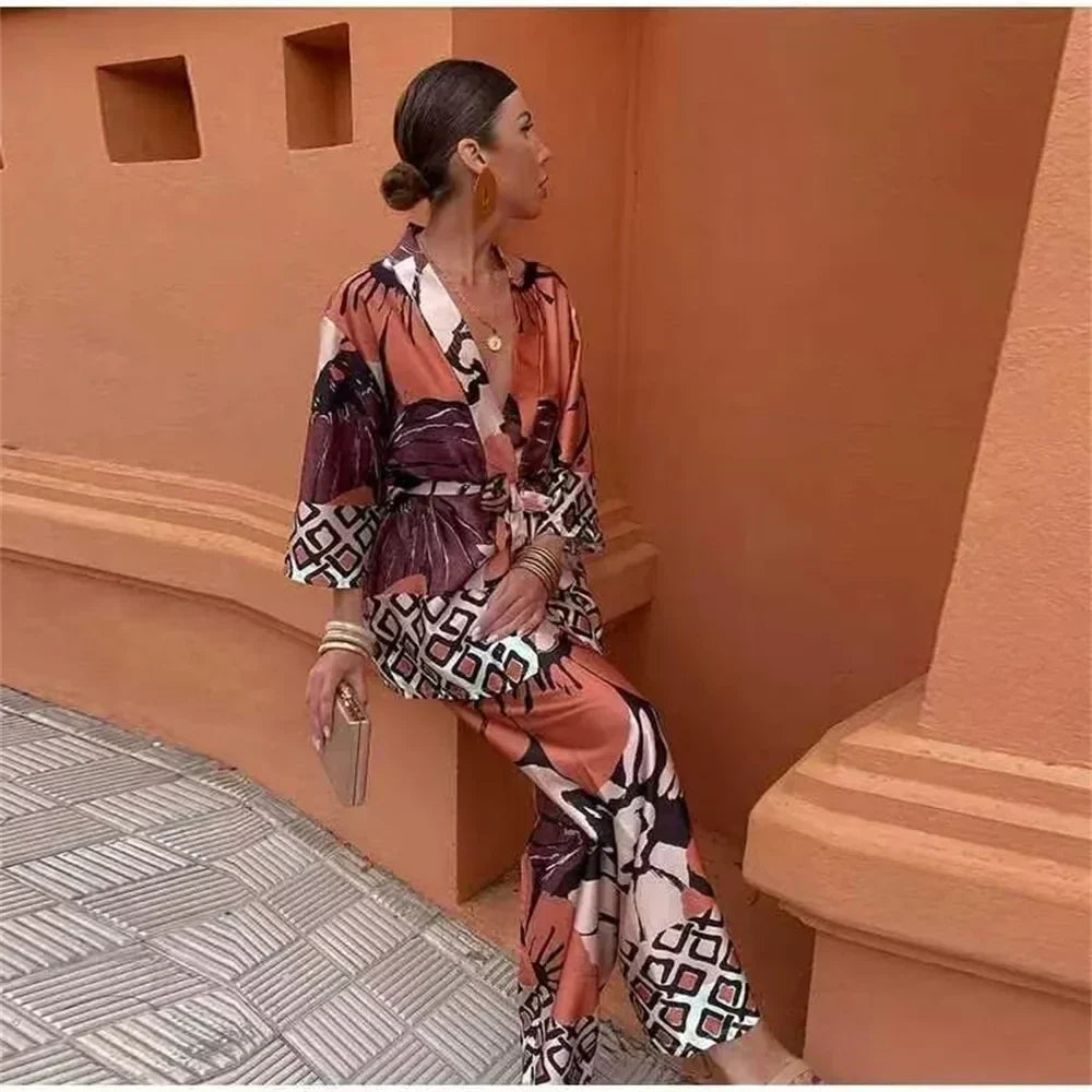Lynor - Conjunto de Ropa de Estar con Estilo Sin Esfuerzo