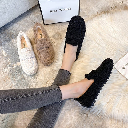 Azida – Zapatillas de Casa de Piel Sintética Cómodas