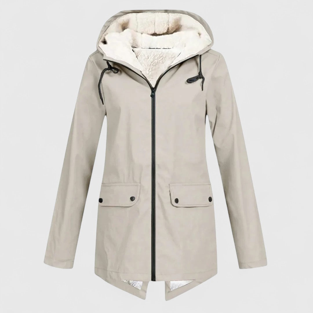 Mandy - Chaqueta de Forro Polar Impermeable