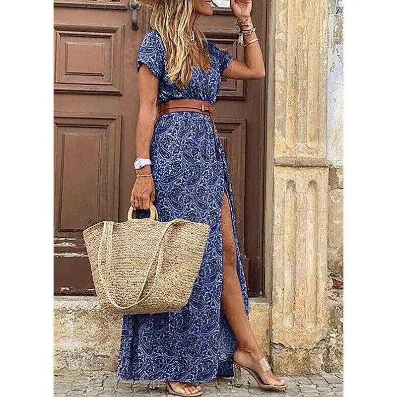 Vivienne | Vestido Midi Plisado Floral