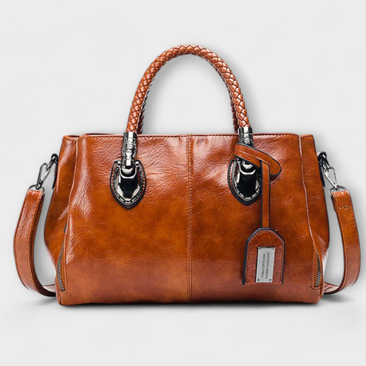 Elegante Bolsa de Viaje de Cuero