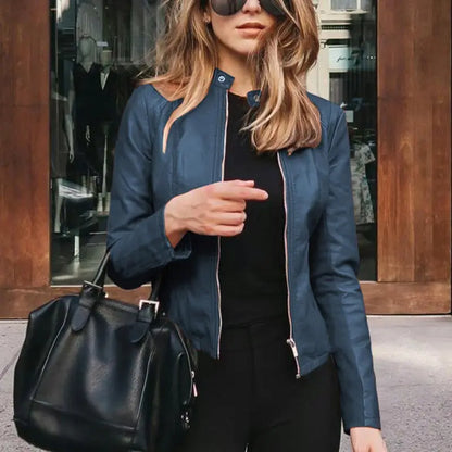 HARRIET | Chaqueta de Cuero Elegante para Mujeres