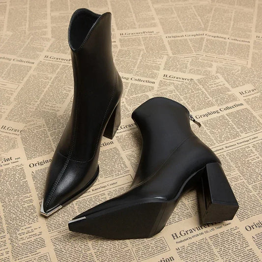 Tacones de Cuero Relax