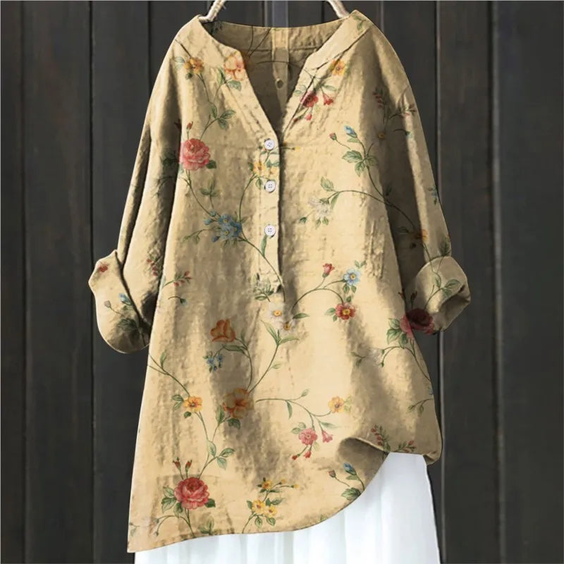 BLUSA LARGA FLORAL ISALINE