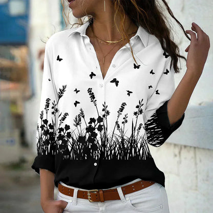 GEERTJE I BLUSA IMPRESA MODERNA
