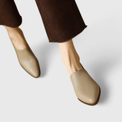 Giorgia - Elegantes Mocasines de Cuero