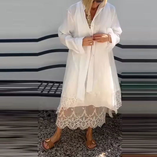ALMERAY – CONJUNTO DE VESTIDO DE ENCAGE ELEGANTE