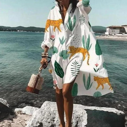 Nadine - Vestido de verano fluido y atemporal para mujer