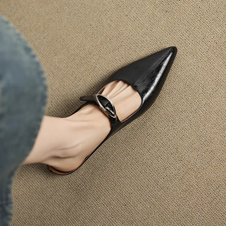 Wilda – Mules de Piel Natural