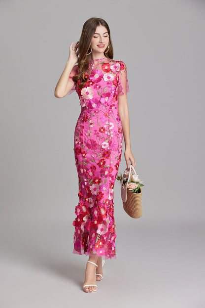 Solara - Vestido Floral Finesse