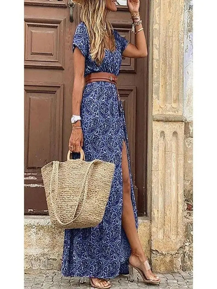 Vivienne | Vestido Midi Plisado Floral