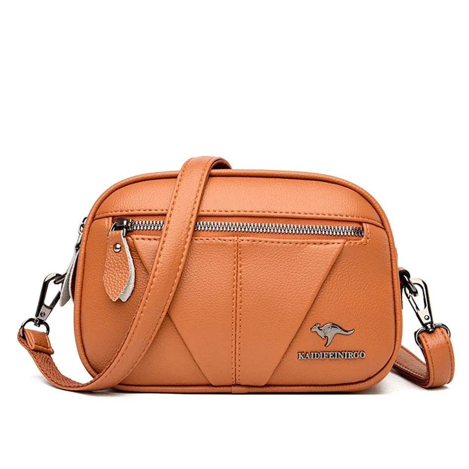 Bolso Tote Compacto de Cuero Varese