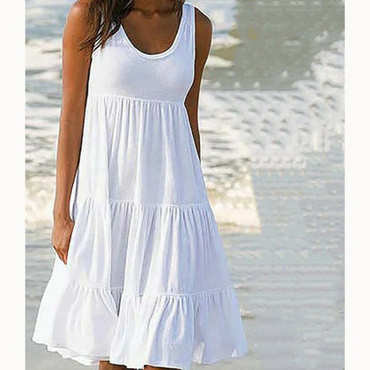 Layla™ - Vestido Mini Sin Mangas Boho