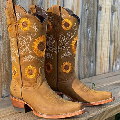 Botas Estilo Western Sunbloom