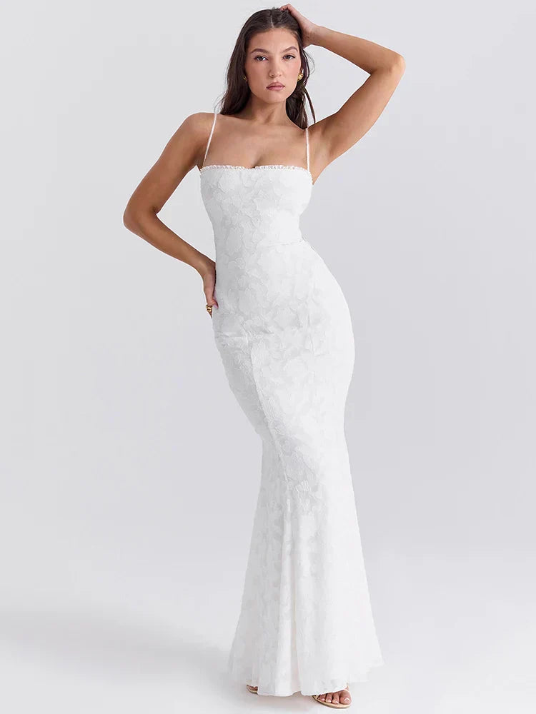 OPHELIA – VESTIDO MAXI DE ENCUESTA ROMÁNTICA SELENE