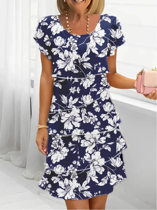 Francesca | Vestido Elegante con Volantes