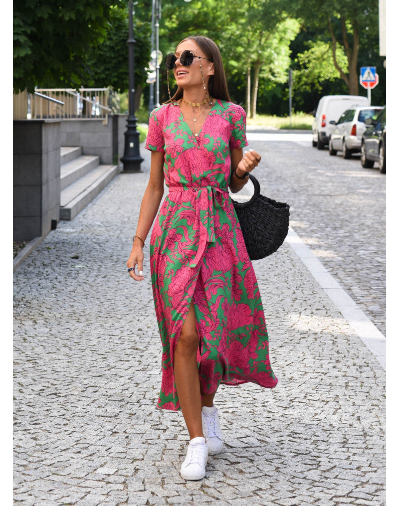 Nadia | Vestido Elegante con Estampado