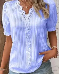 Mélissa | Blusa Elegante con Detalles Delicados