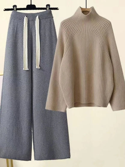 CHERYL - CONJUNTO DE PULÓVER DE INVIERNO OTOÑAL