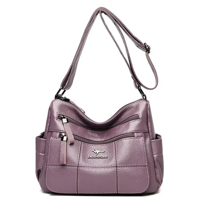Bolso de Cuero Suave Davina