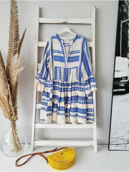 Carylle ~ Vestido Bohemio Fresco