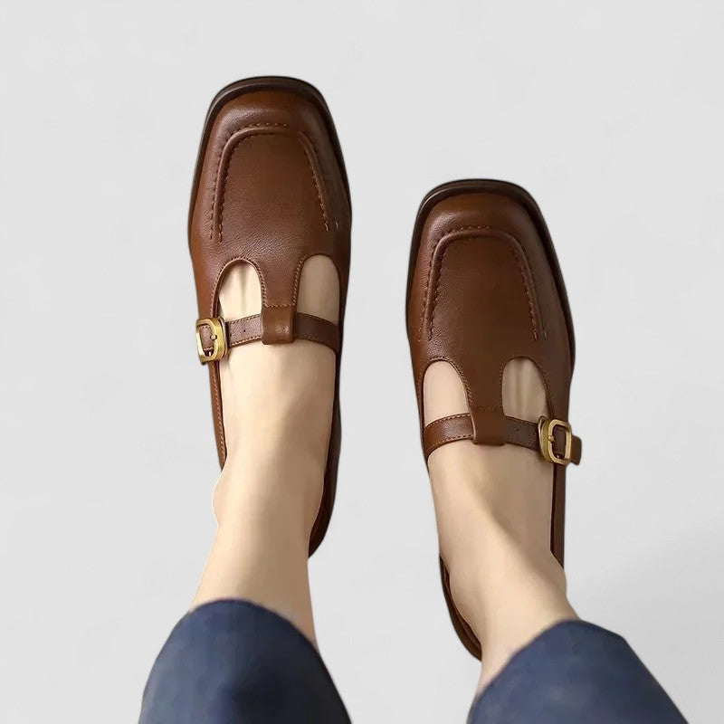 Elizabeth - Zapatos ortopédicos con tira en T Mary Jane