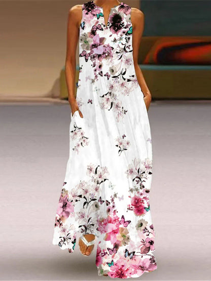Vestido A-Line Aurelia™ Butterfly Bloom