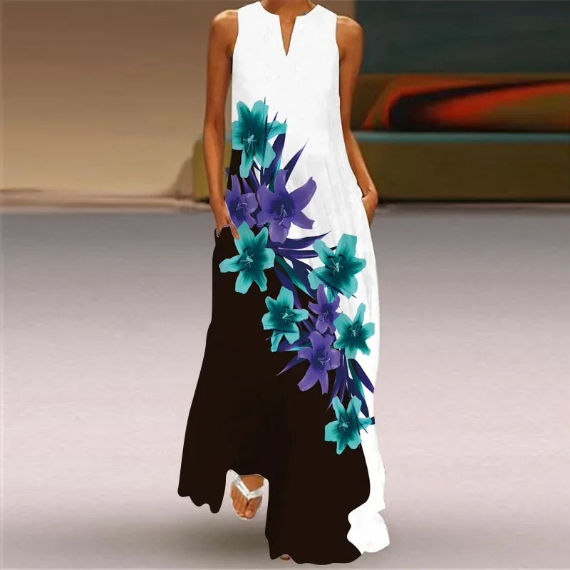 Vestido A-Line Aurelia™ Butterfly Bloom