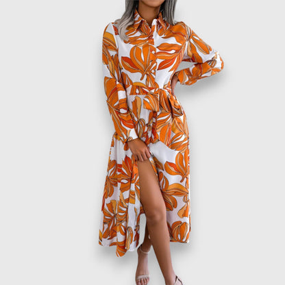 Elora – Vestido Camisero Fluido