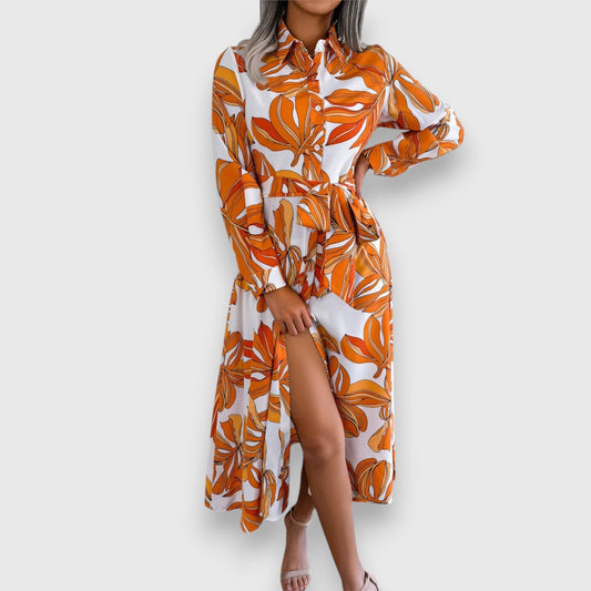 Elora – Vestido Camisero Fluido